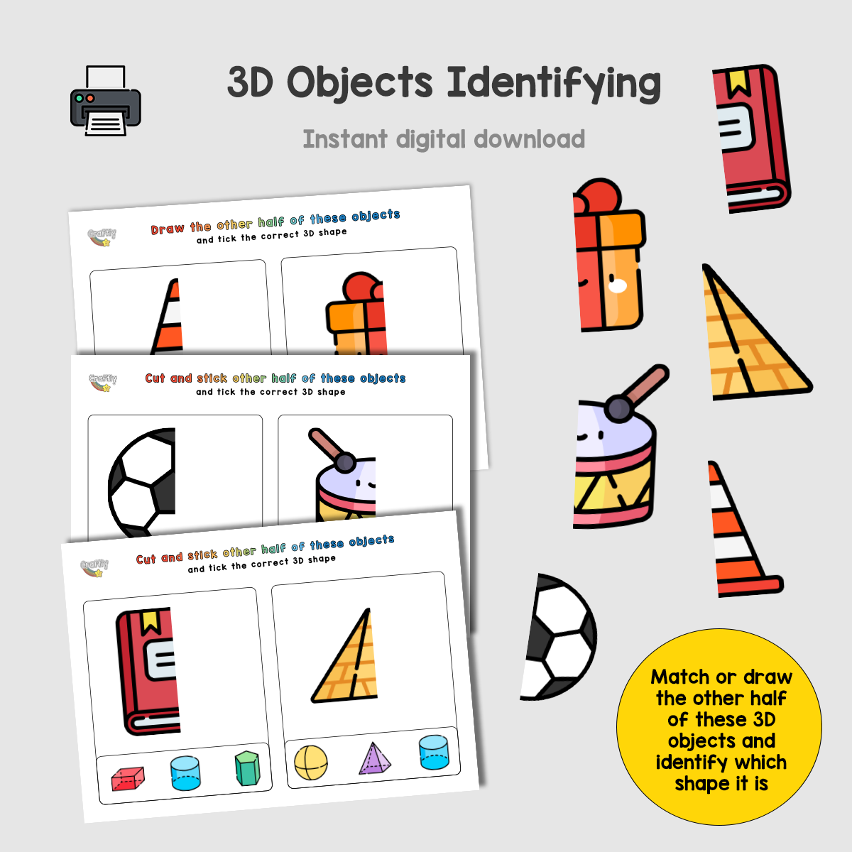 3D Objects Identifying