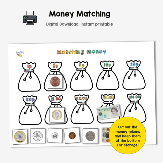 Matching Money Activity (S)