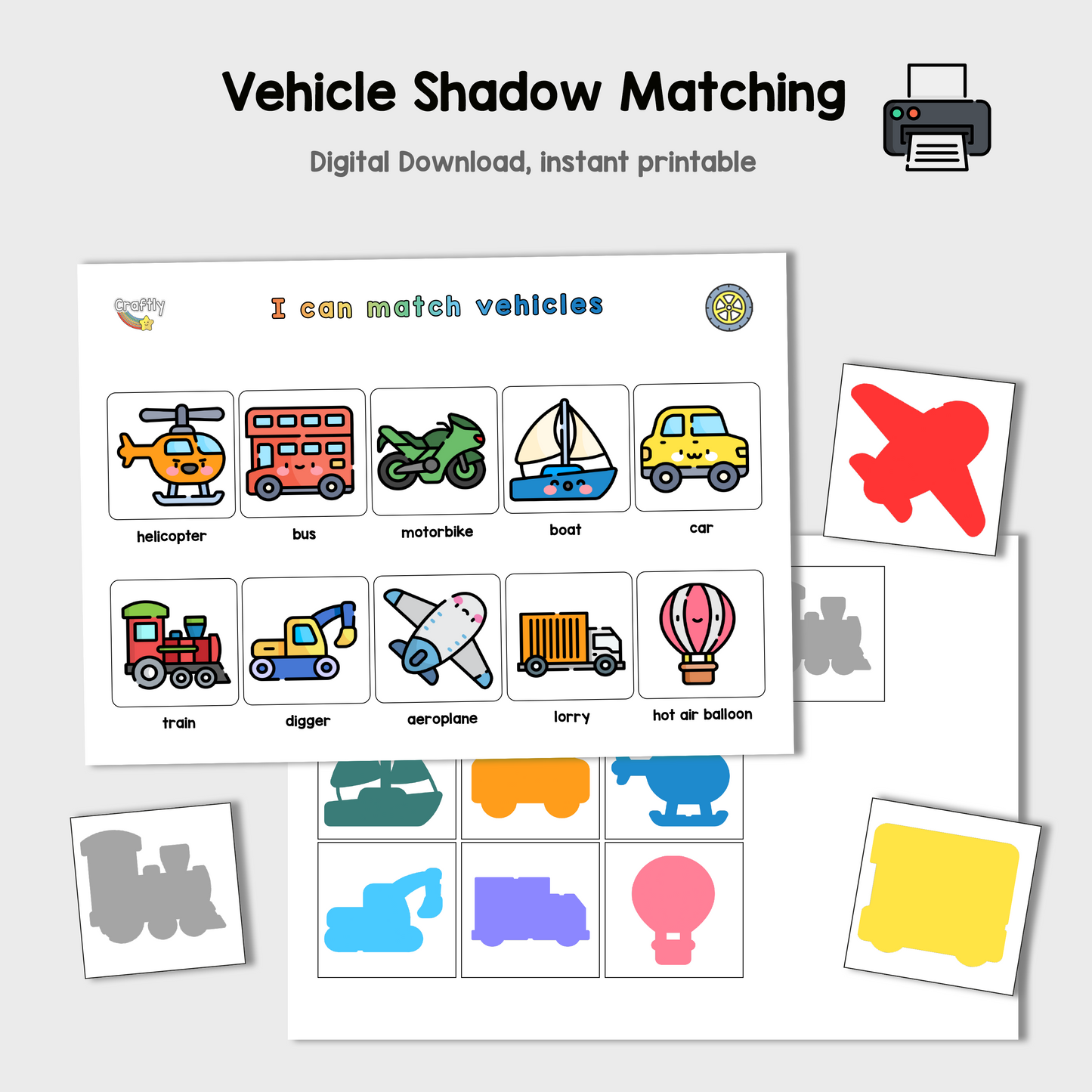 Vehicle Shadows Matching