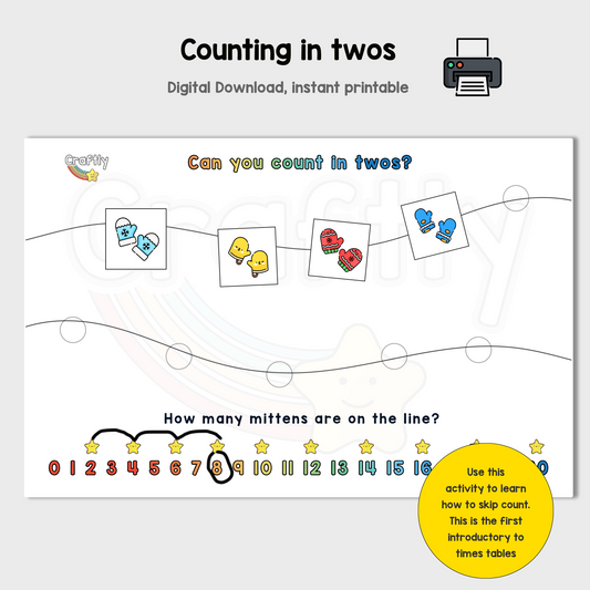 Counting in Twos Activity (S)