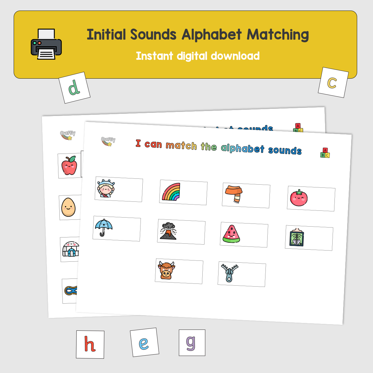 Initial Sound Alphabet Matching (S)