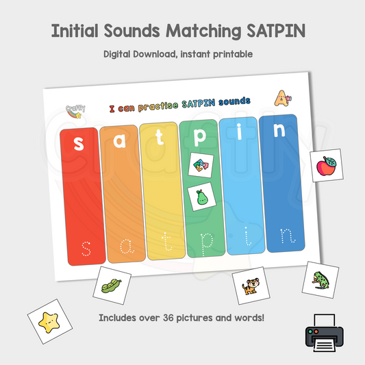 Initial Sounds Satpin Matching (S)
