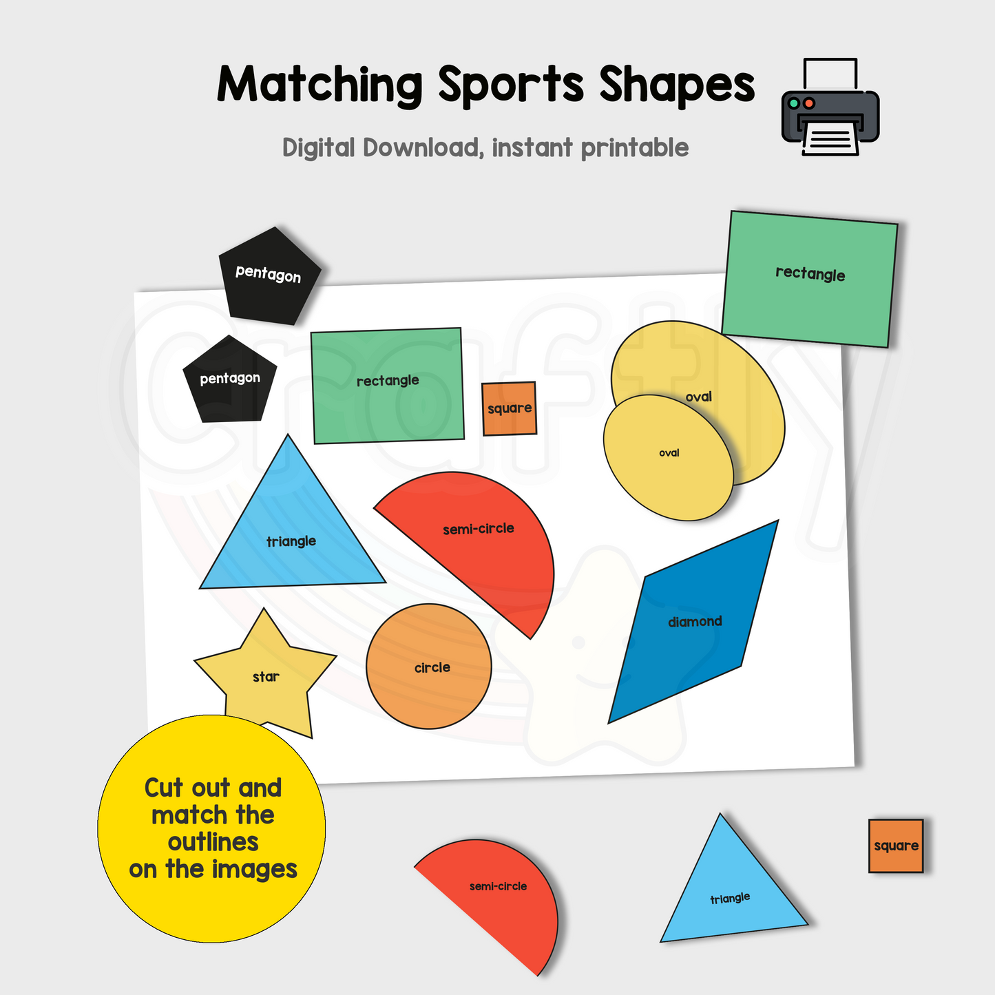 Matching Shapes in Sports