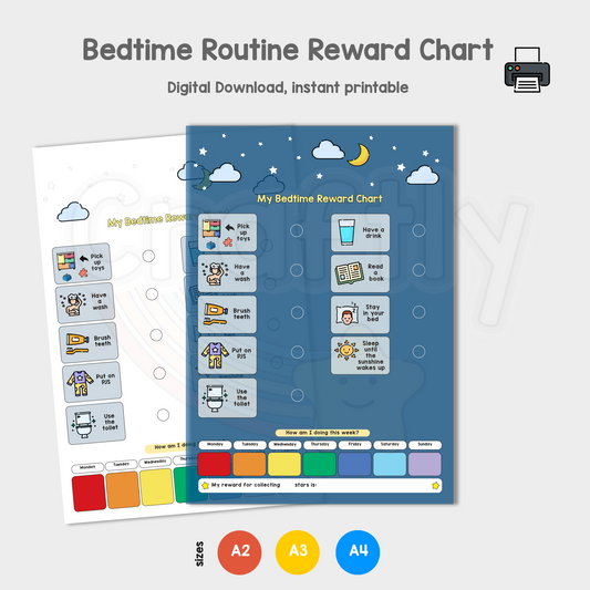 Bedtime Reward Chart