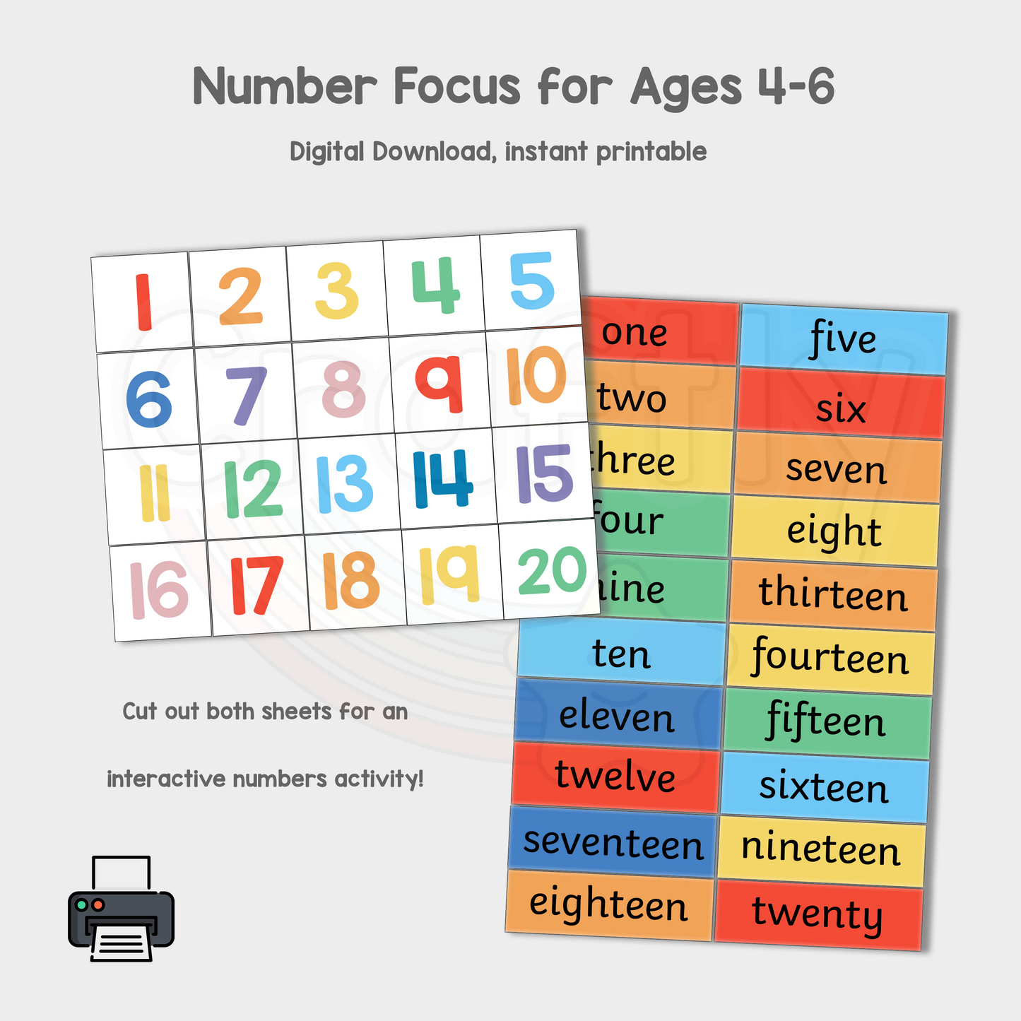 Number Focus (EYFS - Year 1)
