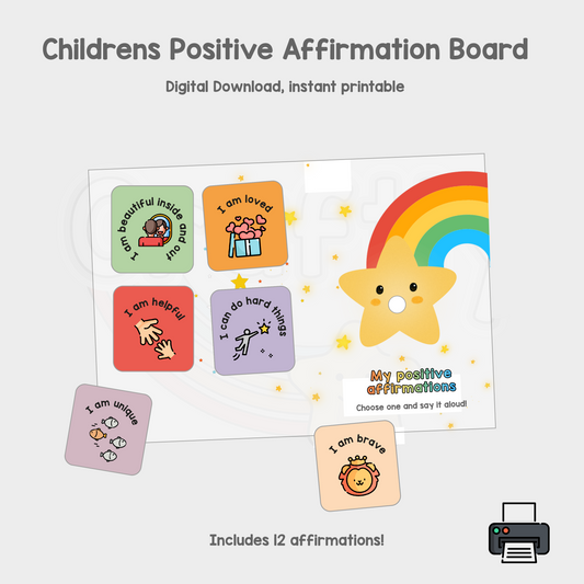 Positive Affirmations Board