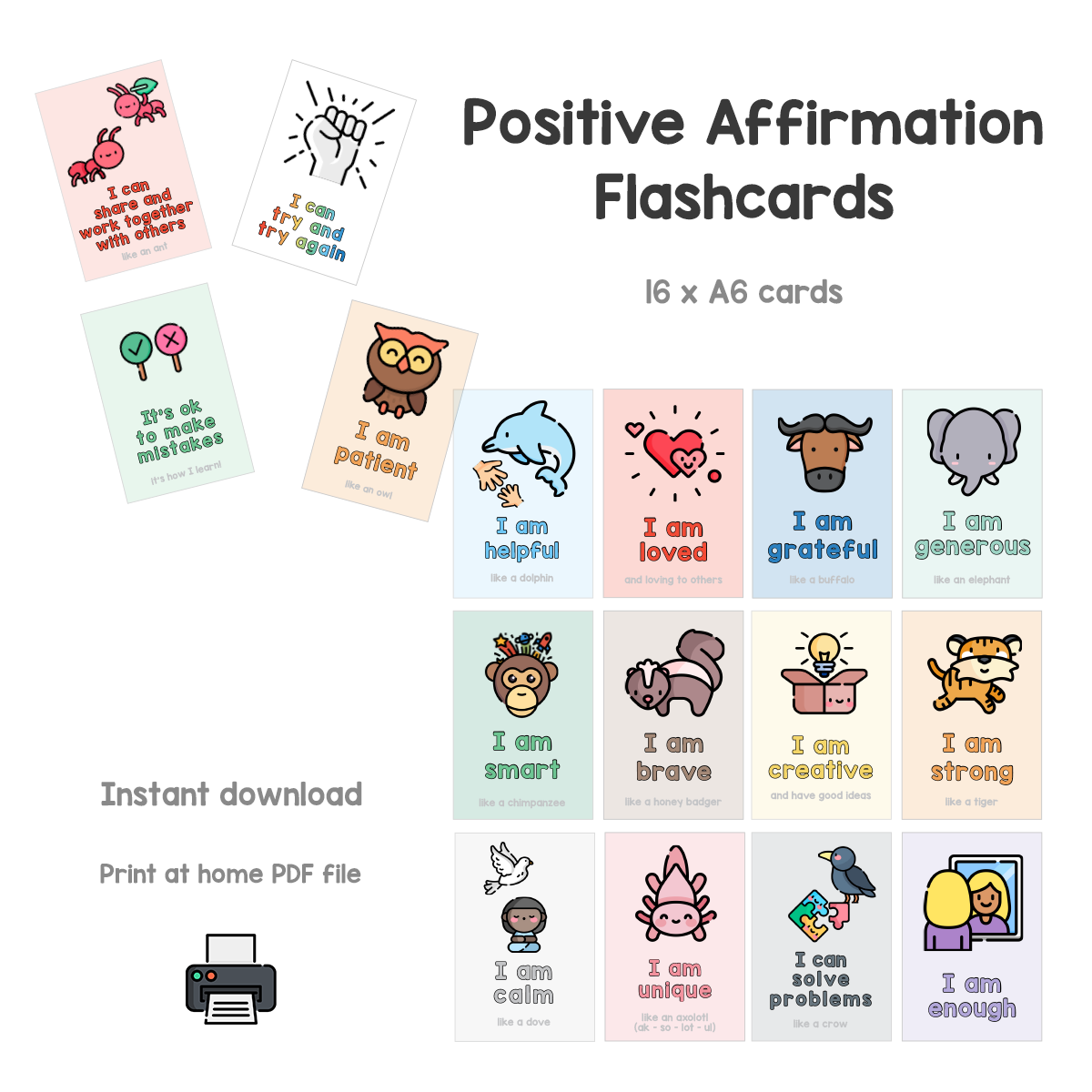 Positive Affirmation Flashcards